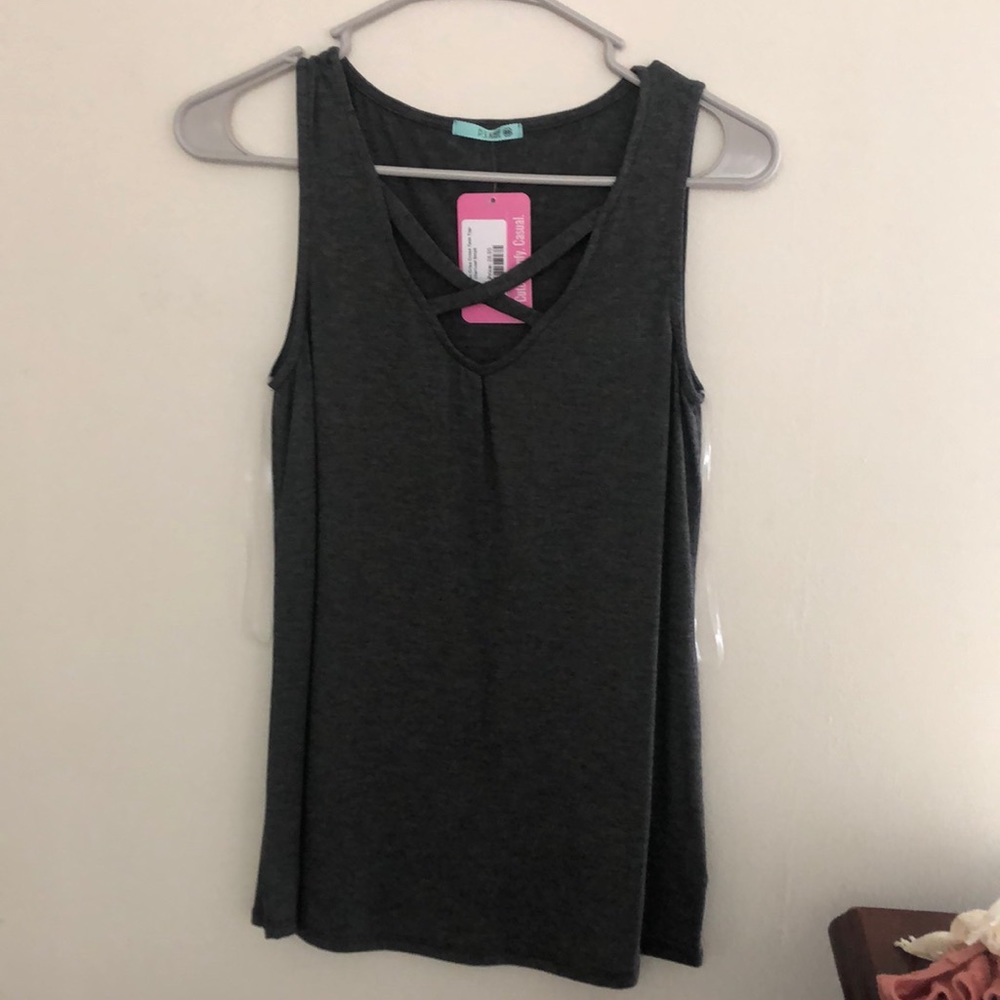 Cross front Casual Tank